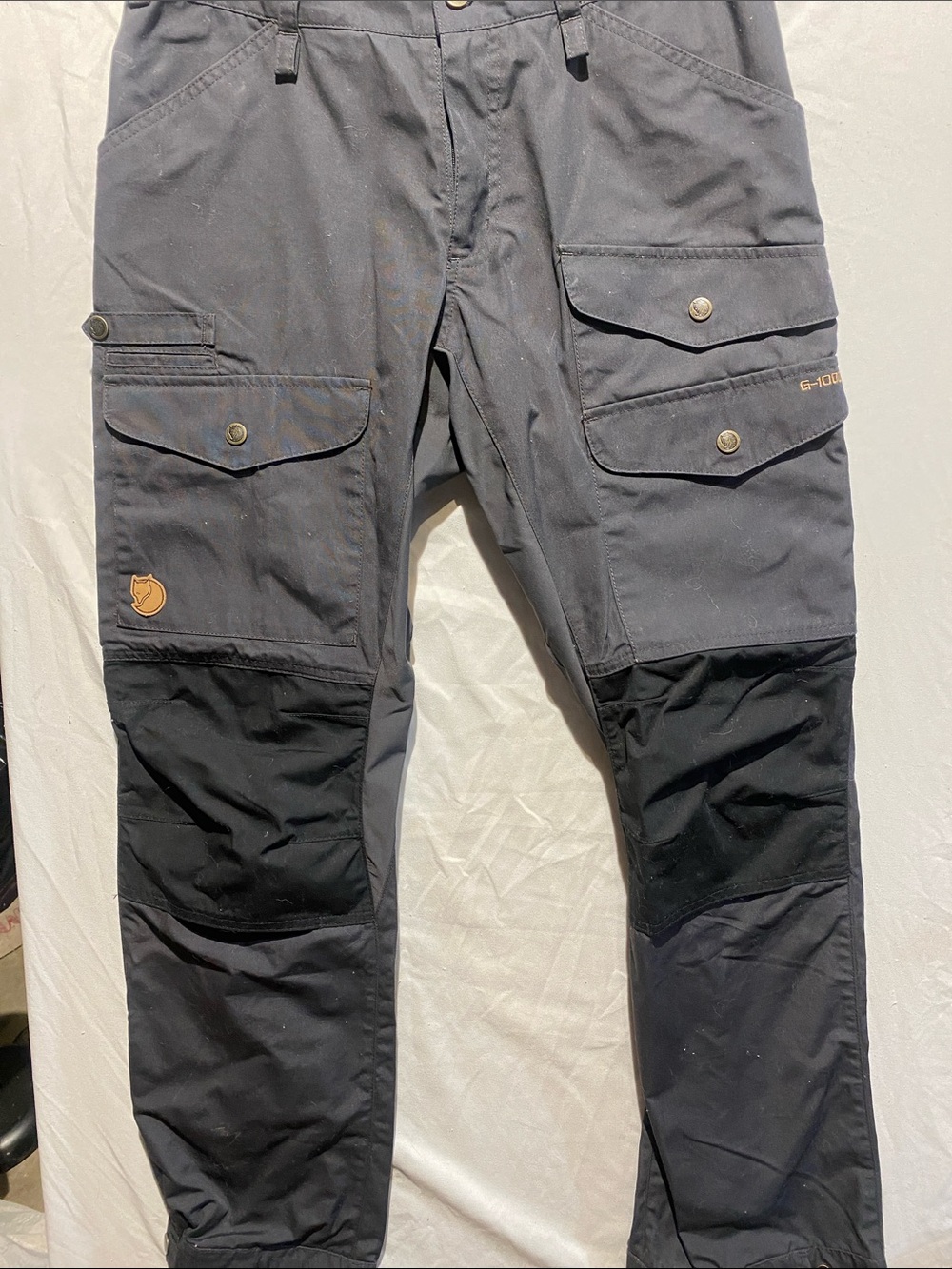 Fjallraven Vidda pro Ventilated trousers Black G-1000 Cargo Pants